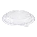 ฝาพลาสติก PLA ใสทรงกลม Basic Nature สำหรับชาม 24/32 oz - 100 ชิ้น