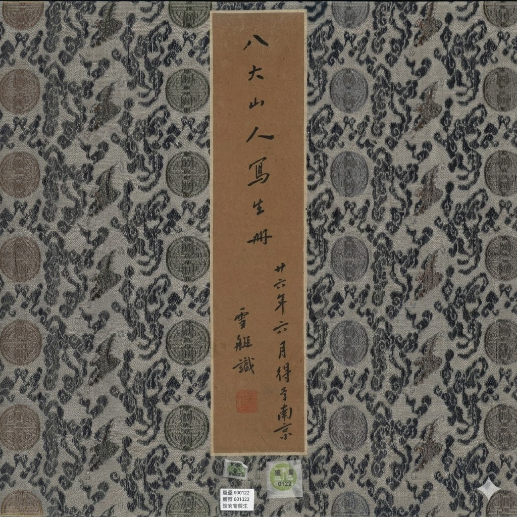 《八大山人写生册》—— เวอร์ชันสะสมความละเอียดสูง (PDF / EPUB)